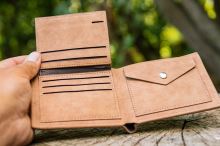 Giants Fishing Peňaženka Hnedá Hlava Kapra Brown Wallet Carp Head (6)