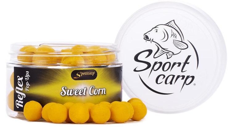 Sportcarp plávajúce boilies reflex 150 ml 15 mm - sweet corn