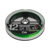 Daiwa Splietaná Šnúra Morethan Durasensosr12 BraidEX +Si3 200 m Lime Green (2)