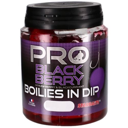 Starbaits Boilies In Dip Probiotic Blackberry 150 g