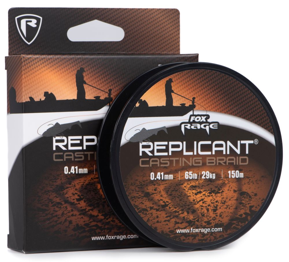 E-shop Fox rage splietaná šnúra replicant cast braid 150 m - 0,32 mm 55 lb