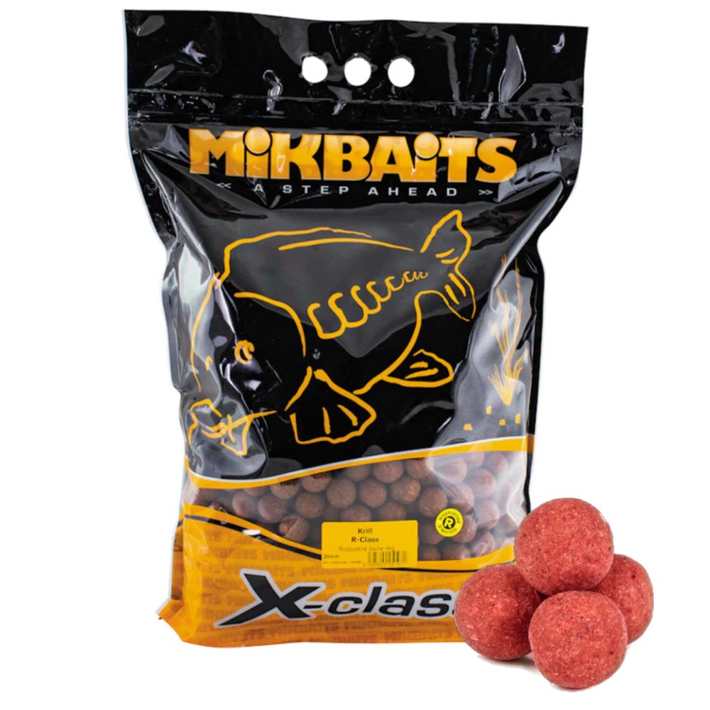 E-shop Mikbaits boilies x-class jahoda 4 kg - 20 mm