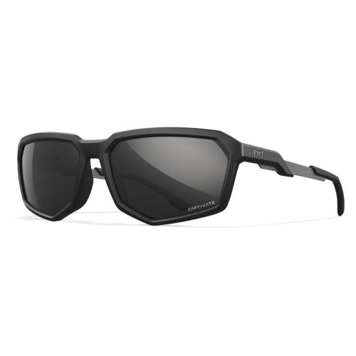 Wiley X Okuliare Recon Captivate Polarized Black Mirror - Matte Black