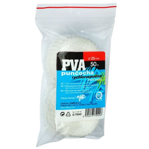 Giants Fishing PVA Náhradná Pančucha Mesh Fast Melt Refill Maxi Pack 50 m