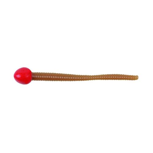 Berkley gumová nástraha powerbait twister mice tail fluoro red natural - 7,5 cm (13ks v balení)