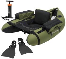 Kinetic Belly Boat Fish Hunter Float Tube Combo 135 cm