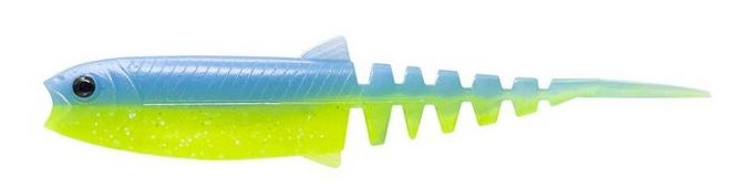 E-shop Savage gear gumová nástraha cannibal minnow v-tail blue chart - 8 cm 3,4 g