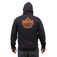 Grundéns Mikina Displacement DWR Hoodie Logo Anchor Black (1)