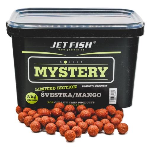 Jet Fish Boilie Mystery Slivka/Mango 3 kg 20 mm