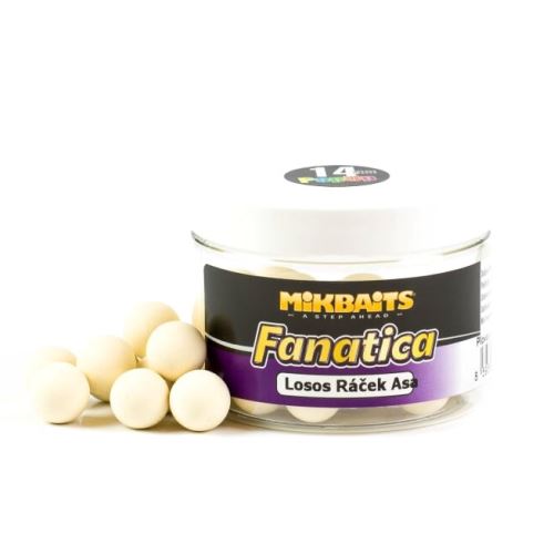 Mikbaits Plávajúce Boilies Fanatica Losos Ráček Asa