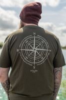 Korda Tričko Compass Tee Dark Olive (3)