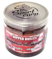 Sportcarp Boilies v Dipe Dipped Boilies 200 ml 20 mm - Salmon Maple