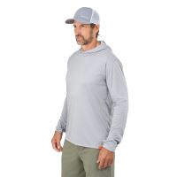 Grundéns Tričko Tough Sun Masked Hoodie Mist (3)