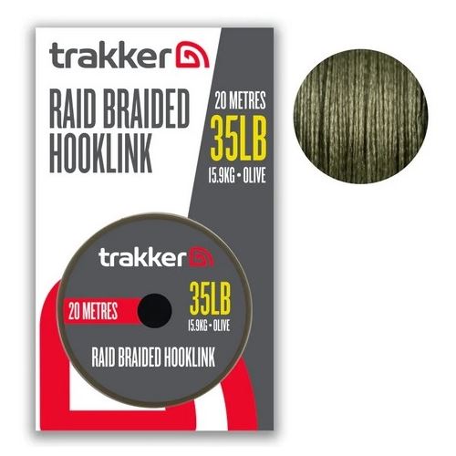 Trakker Náväzcová Šnúrka Raid Braided Hooklink 20 m