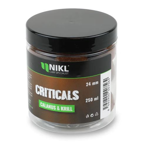 Nikl Criticals boilie Calanus & Krill 250 ml