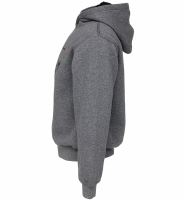Savage Gear Mikina Junior Jaw Hoodie Grey Melange (1)