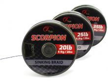 Zfish Šnúrka Scorpion Sinking Braid Camou 20 m-Priemer 35 lb / Nosnosť 15,9 kg