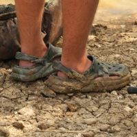 One More Cast Papuča PB Splash Camo Moulded Slipper (15)