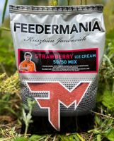 Feedermania Krmítková Zmes Groundbait 50/50 Mix 800 g - Strawberry Ice Cream