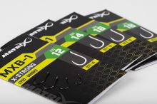 Matrix Háčiky MXB-1 Barbed Eyed End Black Nickel 10 ks (3)