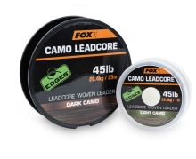 Fox Šnúra s oloveným jadrom Camo Leadcore 45 lb-Návin 7m / Barva Light Camo