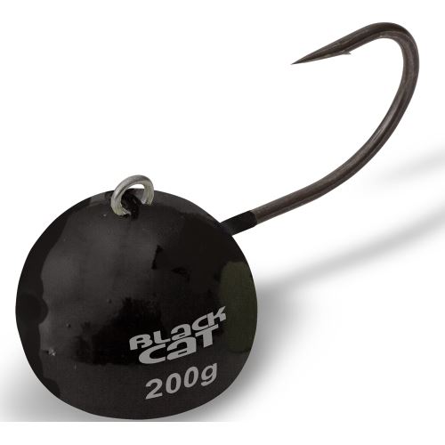 Black Cat Jigová Hlava Fire Ball Čierna - 200 g