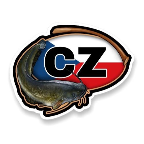4ANGLERSDESIGN Samolepka 61 CZ Catfish