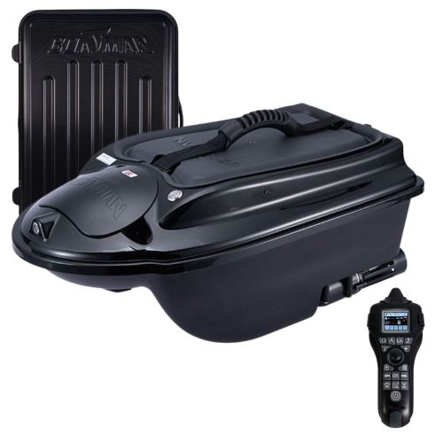 Boatman Zavážacia Lodička Actor Plus S GPS Čierna