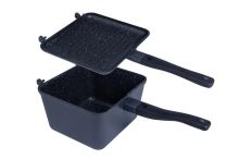 RidgeMonkey Panvica Connect Deep Pan and Griddle XL Granite Edition (2)