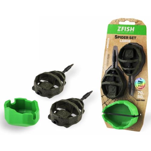Zfish Súprava Method Feeder Spider Large Set 70 + 80 g + Formička