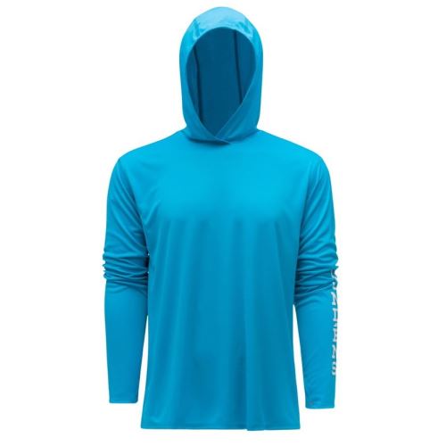 Grundéns Funkčná UV Mikina Tough Sun Hoodie Azure