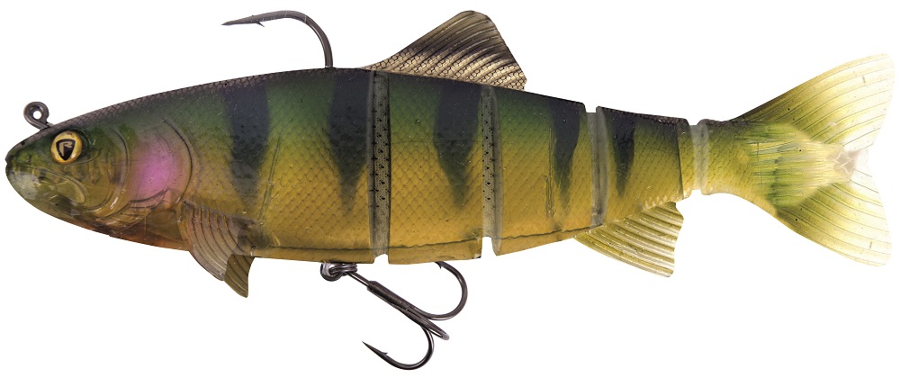 Fox rage gumová nástraha replicant trout jointed uv stickleback-18 cm 110 g