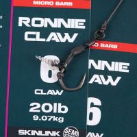 Nash Náväzec Ronnie Claw Rig Micro Barbed 9,07 kg (1)