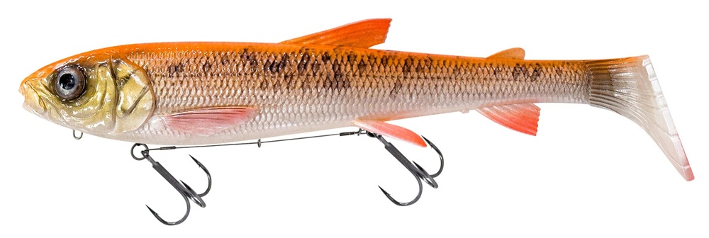 E-shop Savage gear gumová nástraha 3d whitefish shad xl moderate sinking golden albino - 38 cm 450 g