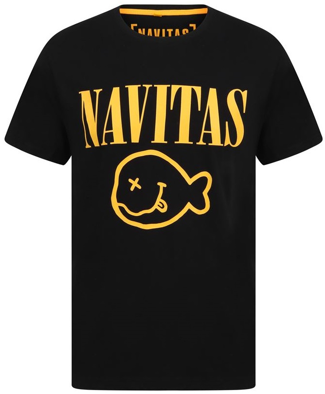 Navitas tričko kurt tee black - s