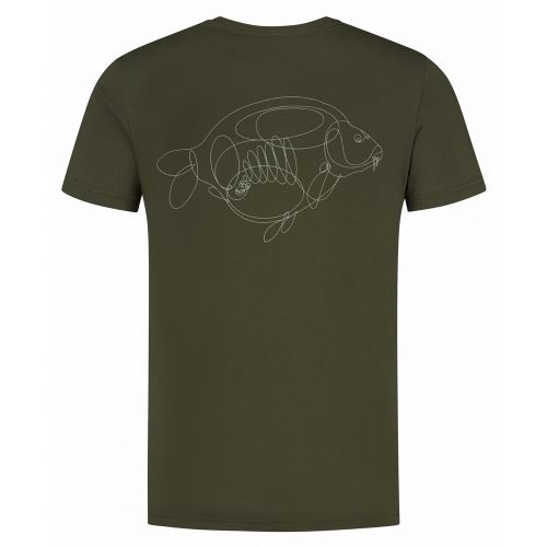 Korda Tričko One Liner Tee Olive