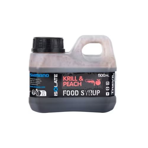 Shimano Booster Isolate Food Syrup Attractant Krill Peach 500 ml