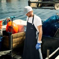 Grundéns Šiltovka G-Shrimp Trucker Heather Grey (1)