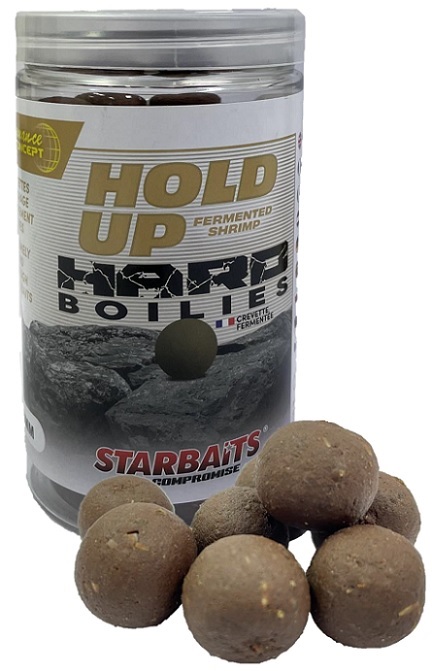 Starbaits boilie hard hold up fermented shrimp 200 g - 20 mm