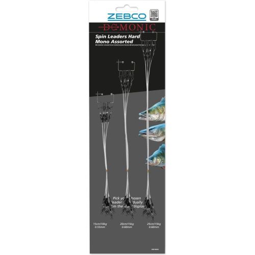 Zebco Nadväzec Demonic Spin Leaders Hard Mono Assorted