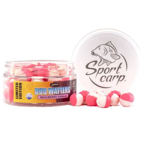 Sportcarp Neutrálne Vyvážené Nástrahy Duo Wafters Mulberry Garlic 11 mm 100 ml