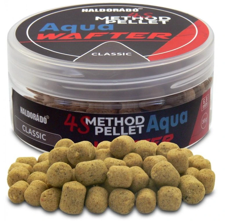 E-shop Haldorádó pelety 4s method pellet aqua wafters 30 g 6+8 mm - classic