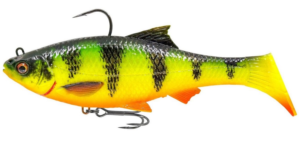 Savage gear gumová nástraha 3d roach rtf fs firetiger - 15 cm 60 g