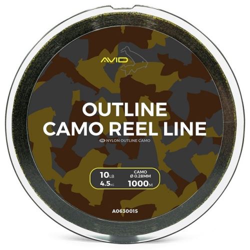 Avid Carp Vlasec Outline Camo Reel Line