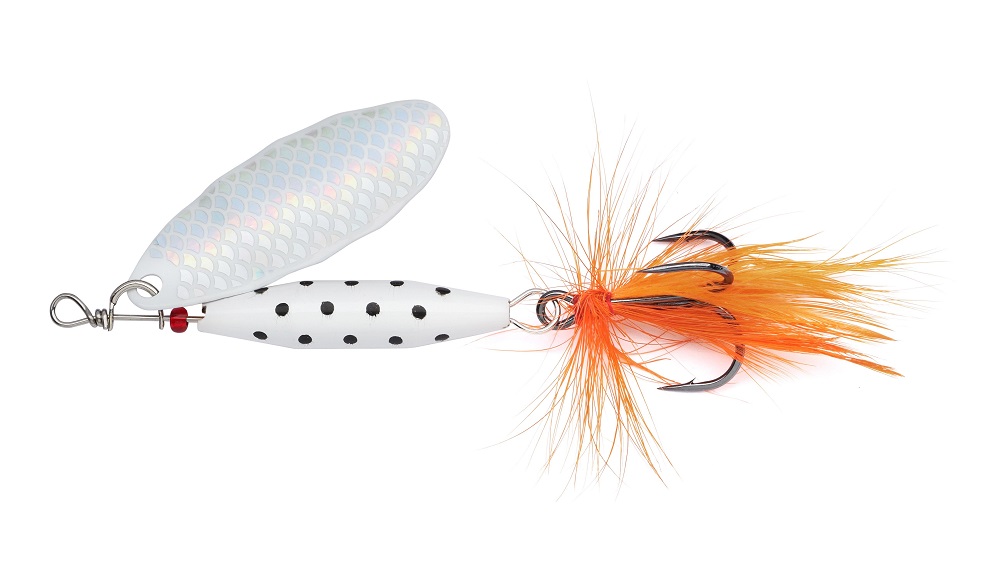E-shop Abu garcia rotačka reflex white sinking white flash - 4,5 cm 7 g