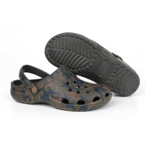 Fox Šľapky Chunk Camo Clogs