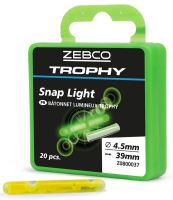 Zebco Chemické Svetlo Trophy Snap Light Pack 20 ks 4,5x39 mm