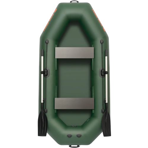Kolibri Nafukovací Čln K-260TA Zelený 260 cm Vysokotlaková Podlaha Air-deck + Držiak Motoru