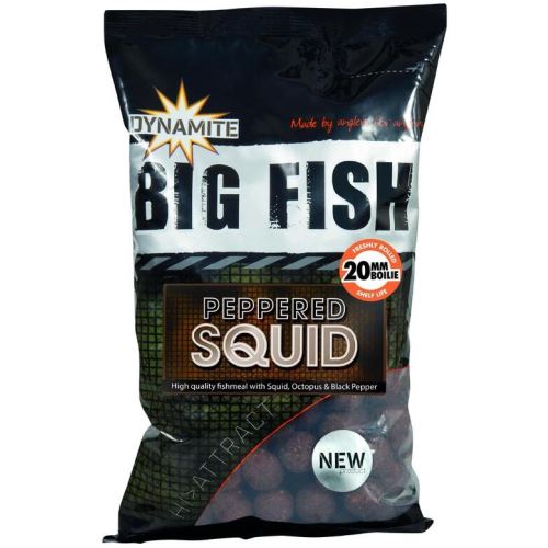 Dynamite Baits Boilies Big Fish Peppered Squid