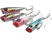 Savage Gear Wobler 3D Minnow Popper Pink Barracuda PHP - 4,3 cm 4 g (1)